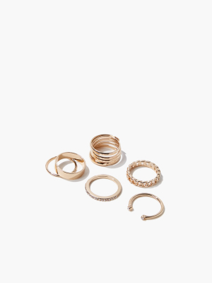 High-polish Ring Set