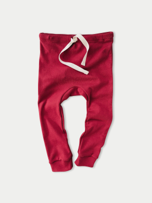 Mabo Organic Cotton Drawstring Leggings