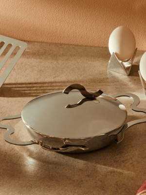 Alessi Tegamino Egg Pan - Silver