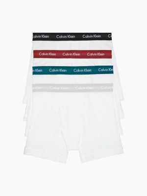 Cotton Stretch 4-pack Low Rise Trunk