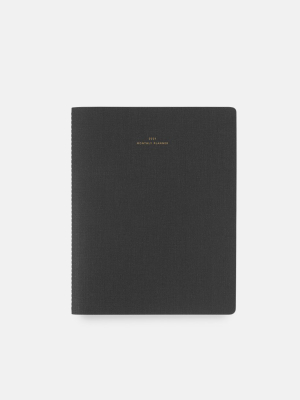 2021 Monthly Planner - Charcoal (ex-display)