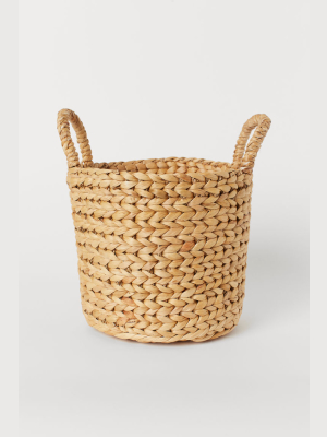 Small Straw Storage Basket