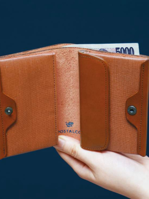 Pressed Cotton Card & Coin Wallet