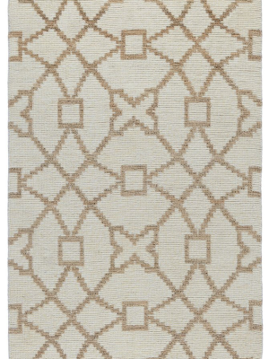 Marlow Rug In Ivory & Natural By Bd Home