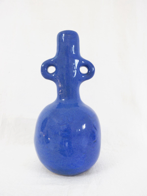 Jade Paton Vessel 02 In Blue Glaze