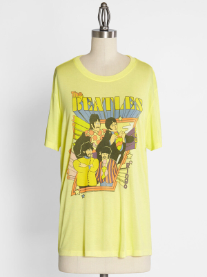 The Beatles Got 'toons Graphic Tee