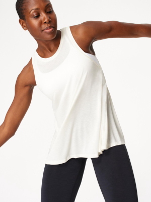 Sweaty Betty Easy Peazy Tank - Lily White - Final Sale