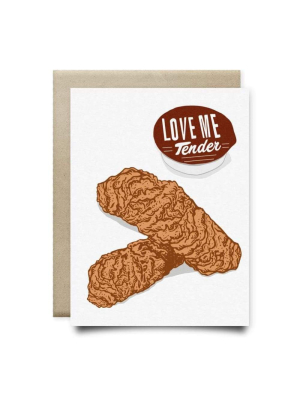 Love Me Tender Card | Anvil Cards