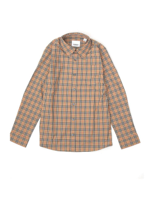 Burberry Kids Vintage Check Shirt