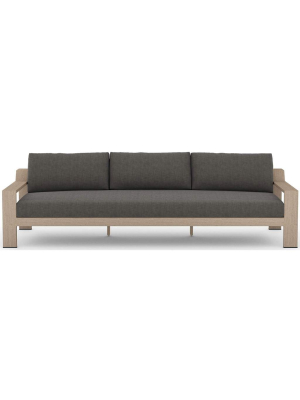 Monterey 106" Outdoor Sofa, Charcoal