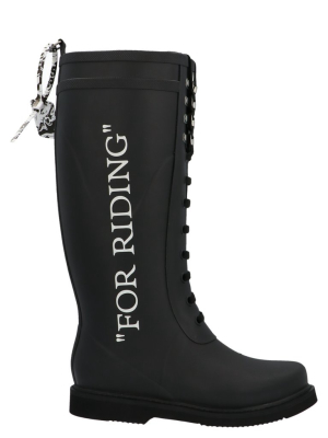 Off-white For Riding Wellington Boots