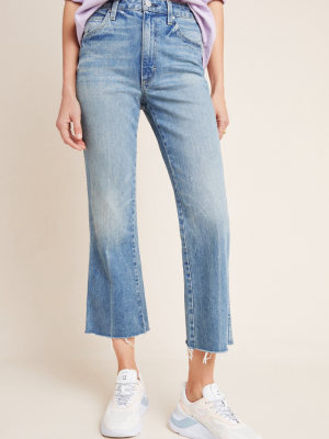 Amo Topanga Ultra High-rise Cropped Flare Jeans