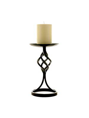 Dryad 4 Strand Candlestick Large Black