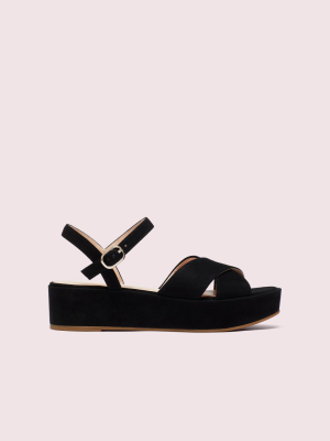 Bunton Suede Flatform Sandals