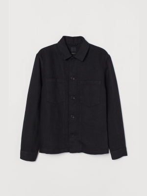 Linen Shirt Jacket