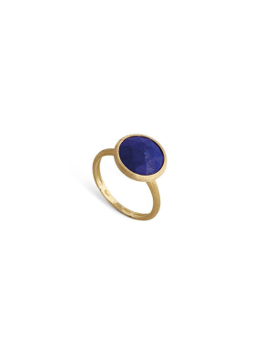 Marco Bicego® Jaipur Color Collection 18k Yellow Gold Lapis Medium Stackable Ring