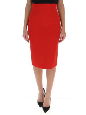 Alexander Mcqueen Midi Pencil Skirt