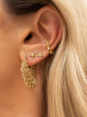 Starlight Studs + Ear Cuff Set - Gold