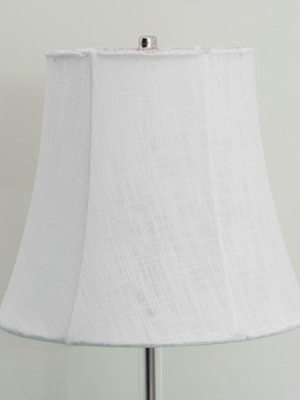 Linen Traditional Lampshade-white