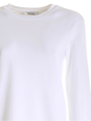 Max Mara Crewneck Long-sleeve Top