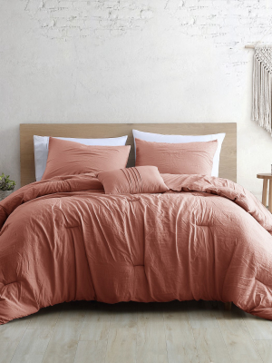 Modern Threads 4-piece Garment-washed Comforter Set.