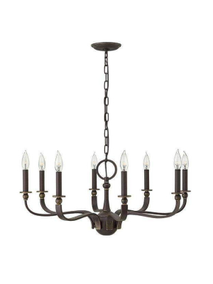 Rutherford Chandelier Oil Rubbed Bronze