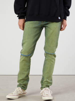 Bdg Green Tiger Eye Skinny Jean