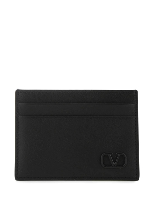 Valentino Vlogo Plaque Cardholder