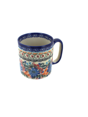 Blue Rose Polish Pottery Ashley Coffee Mug