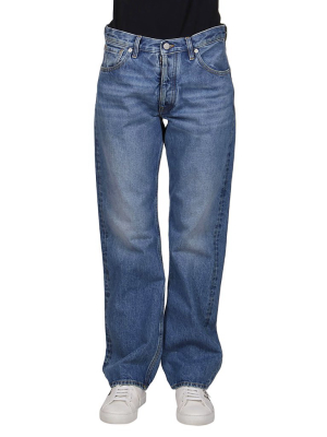 Maison Margiela Faded Straight-leg Jeans