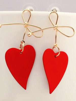 Refreshing Heart - Custom Earrings