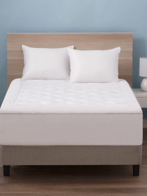 Lavender Infused Microfiber Mattress Pad - Allied Home