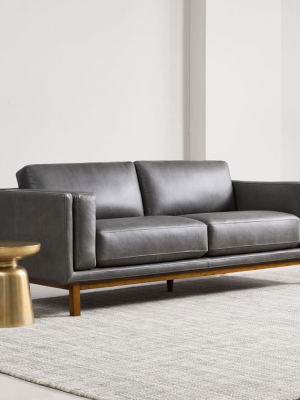 Dekalb Leather Sofa (85")