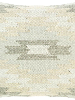 Ananya Pillow Ivory/light Gray