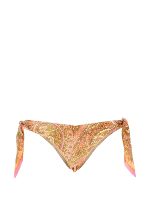 Zimmermann Brighton Scarf Tie Bikini Pants