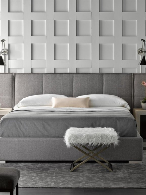 Modern Collection - Connery Bed With Wings