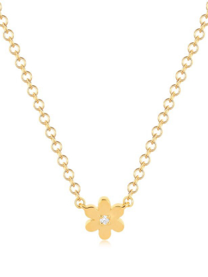 Ef Collection Baby Daisy Necklace