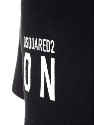 Dsquared2 Logo Print Bermuda Shorts