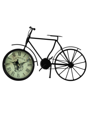 Vintage Bicycle Table Clock