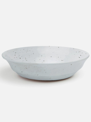 Blue Pheasant Marcus Tapered Serving Bowls - White Salt Glaze