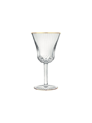 Apollo Gold Filet Water Glass No1