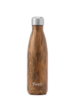 S'well Wood Collection - Teakwood