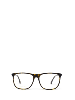 Gucci Eyewear Rectangular Frame Glasses