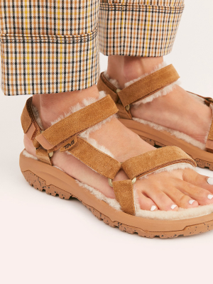 Hurricane Shearling Teva Sandals