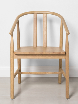 Sculpted Wood Dining Chair - Hearth & Hand™ With Magnolia