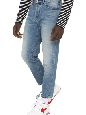 Ami Straight-leg Cropped Jeans