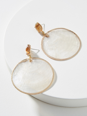 Hadley Shell Drop Earrings