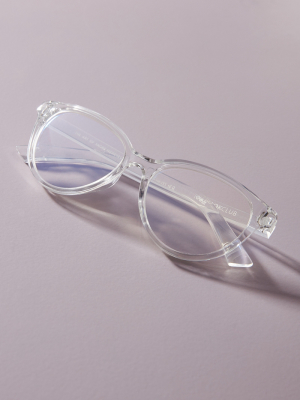 The Book Club Clear Blue Light Reading Glasses