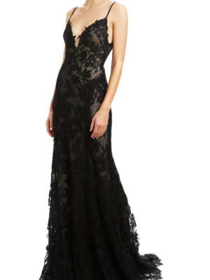 Lace Sheath Gown