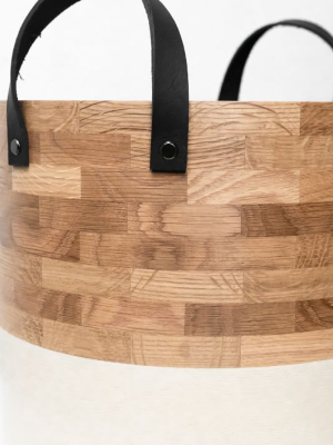 Opolis Dipped Planter Basket - Large
